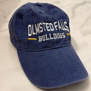 Vintage Corduroy Olmsted Falls Bulldogs Collegiate Style Embroidered Hat